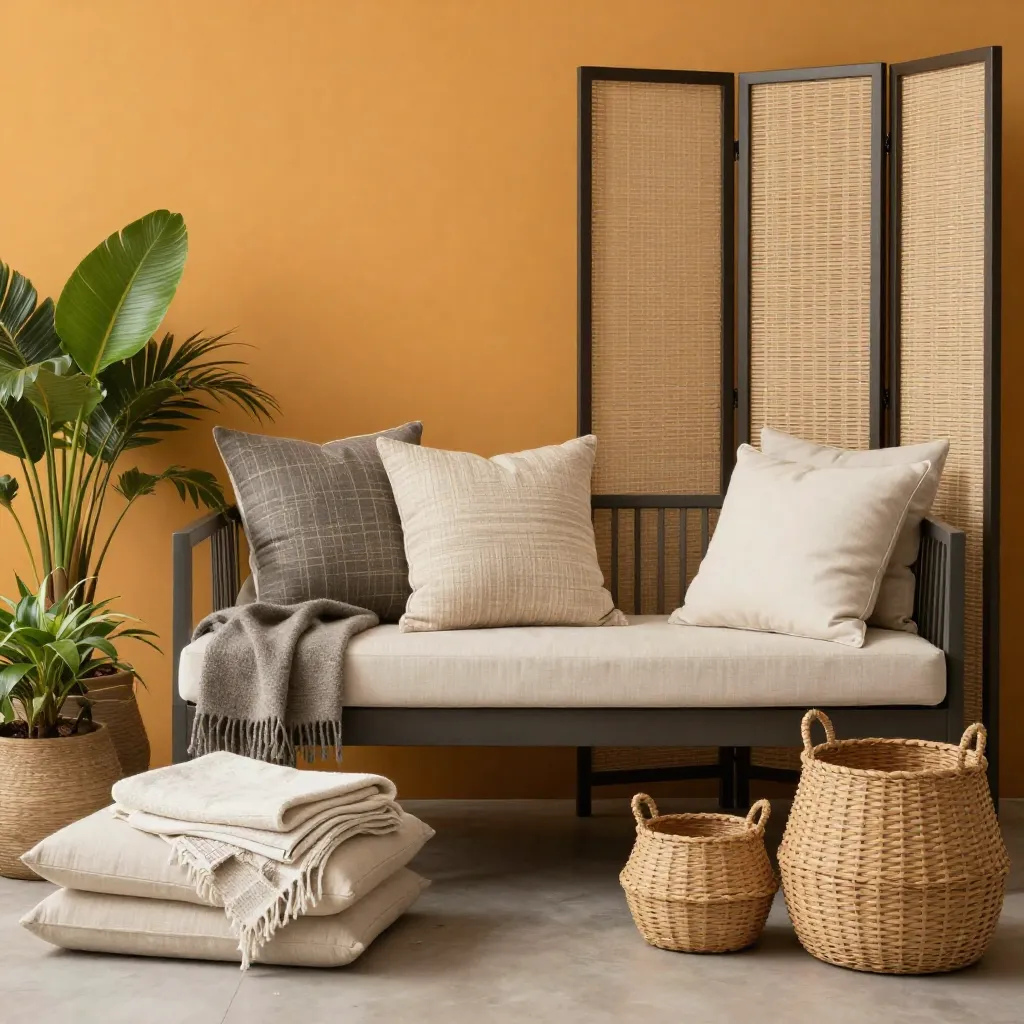 Naturlige materialer til balkonindretning