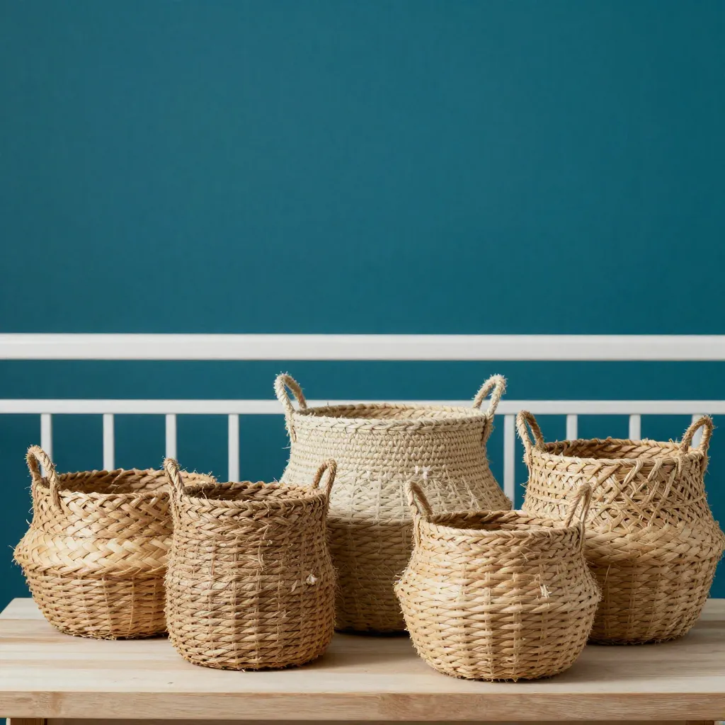 Lille balkon med funktionel indretning