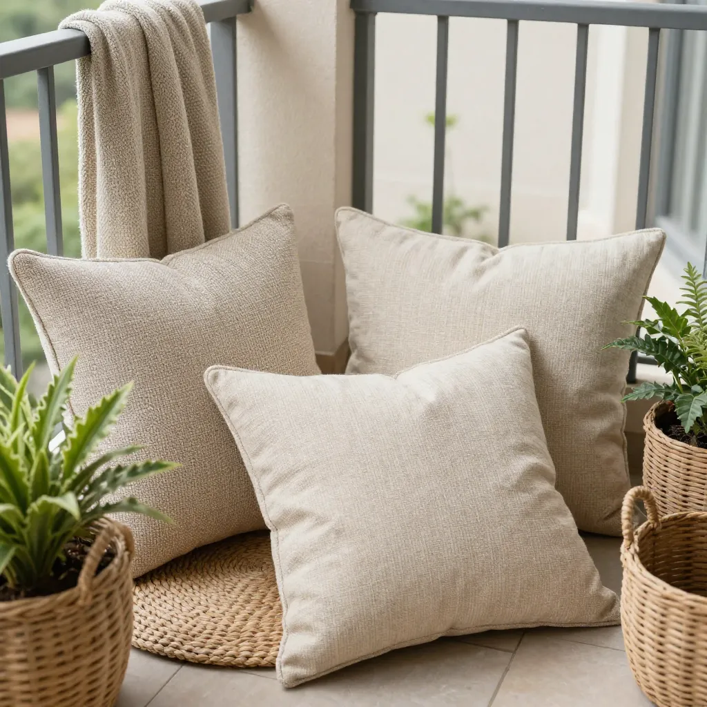 Naturlige materialer til balkonindretning