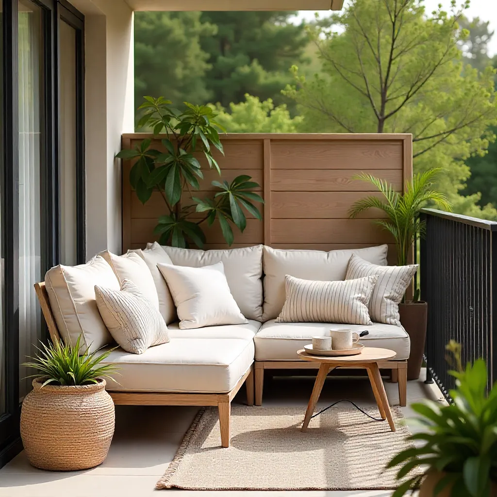 Sommerindretning med belysning