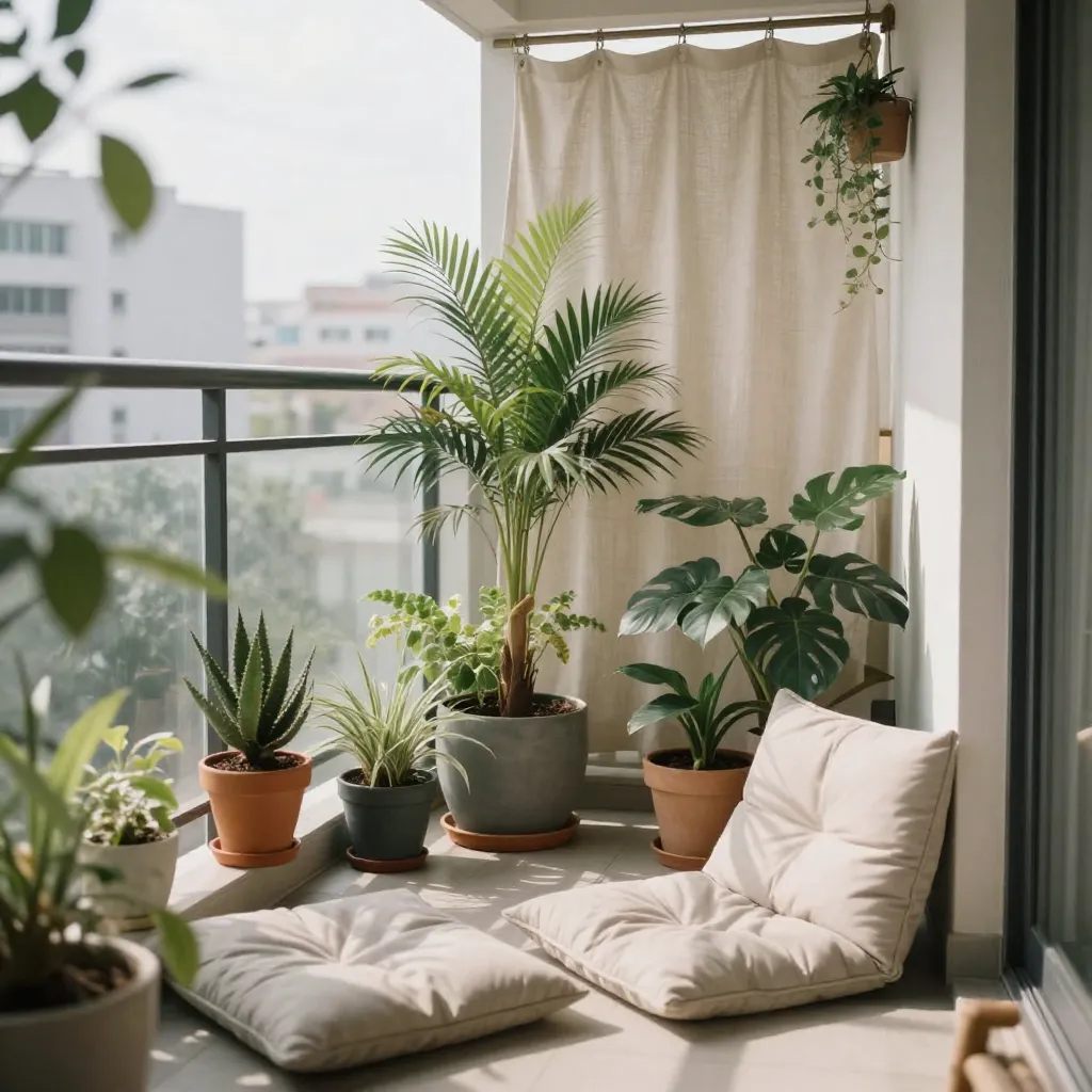 Efterårsindretning med planter